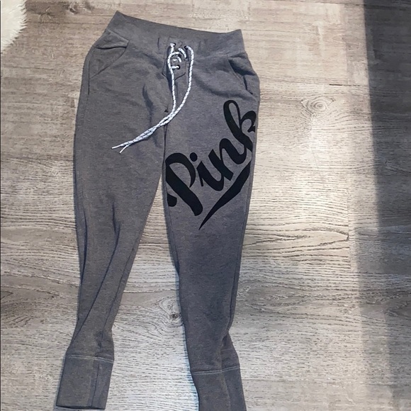 PINK grey sweats - Picture 1 of 1
